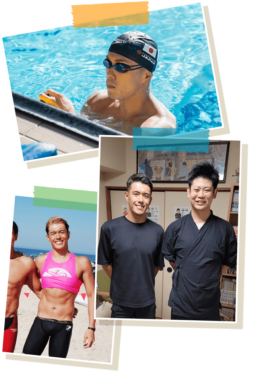 日本ライフセービングの繁田龍之介選手